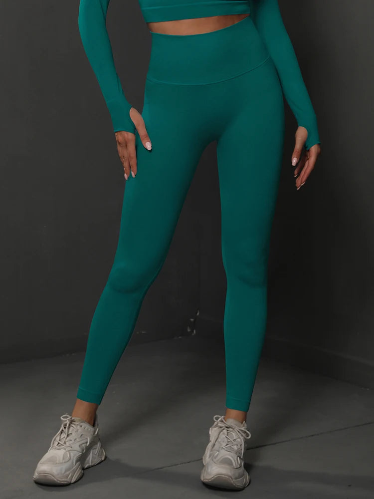 Booty Lifting Gym Leggings Seamless High Waist