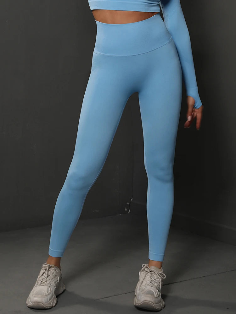 Booty Lifting Gym Leggings Seamless High Waist