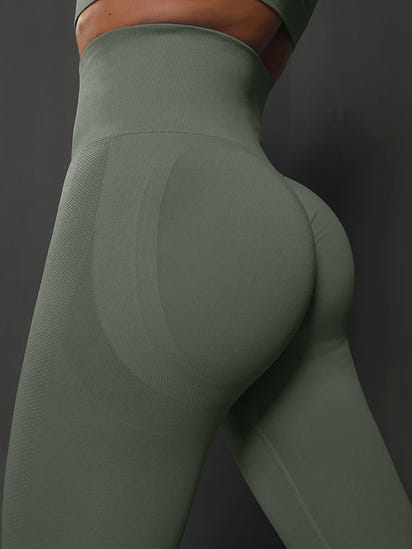 Booty Lifting Gym Leggings Seamless High Waist