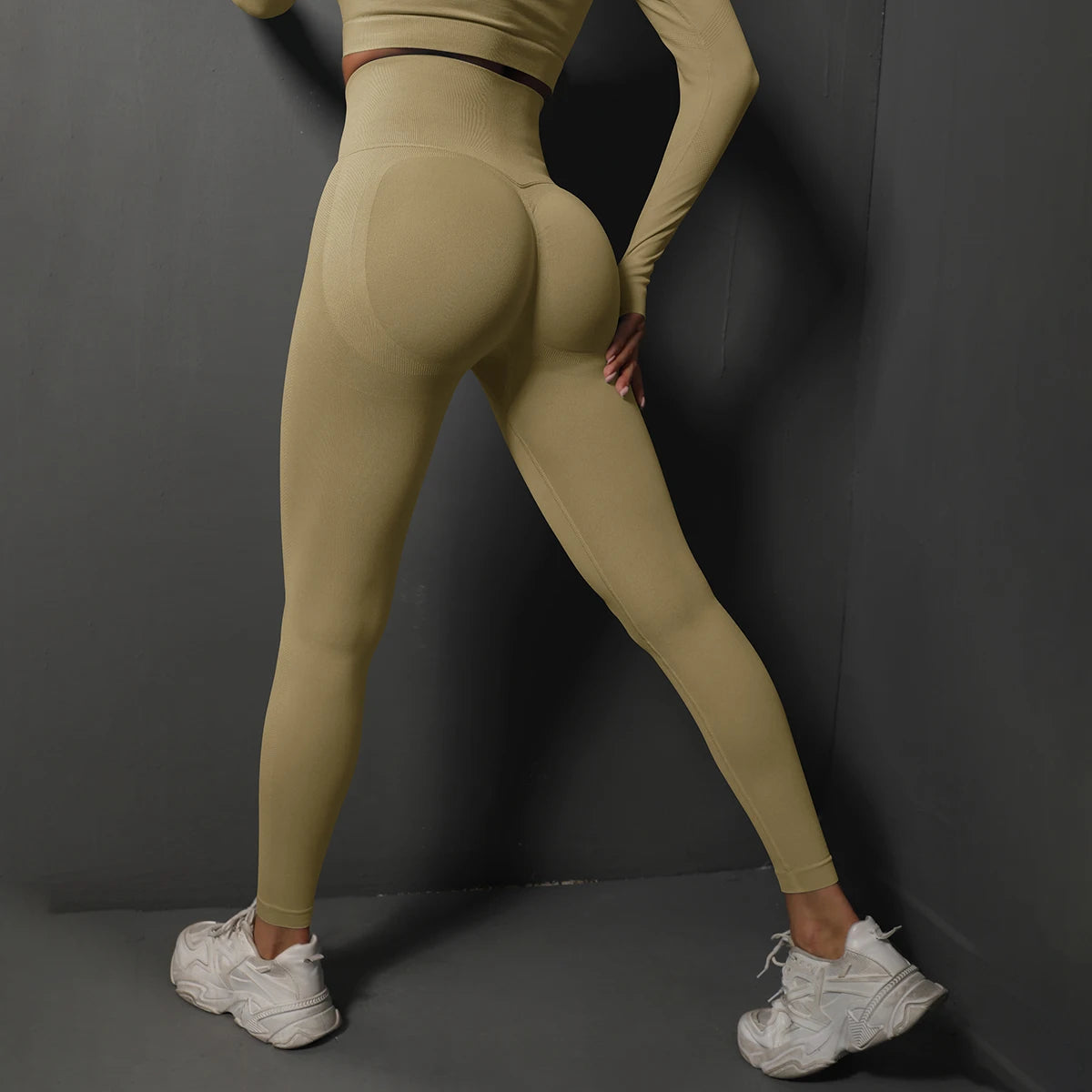 Booty Lifting Gym Leggings Seamless High Waist