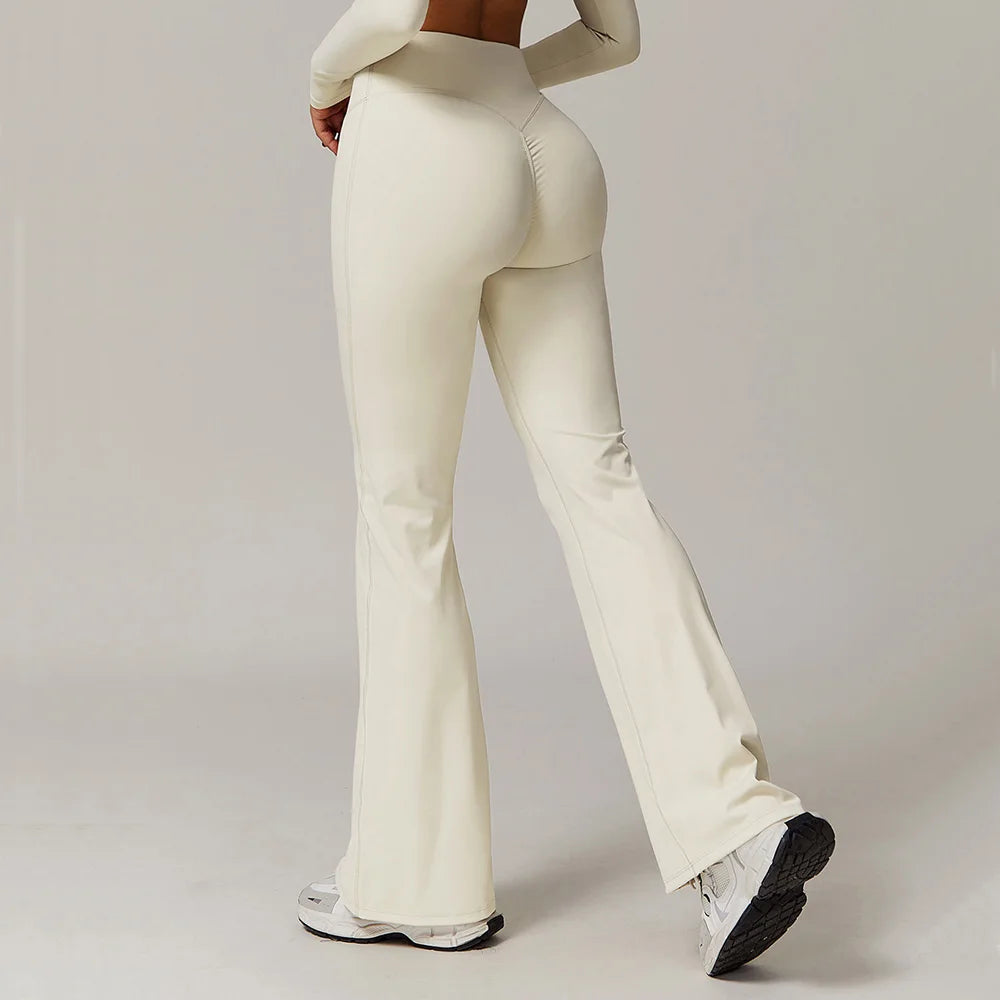High Waist Wide leg booty lifting Leggings