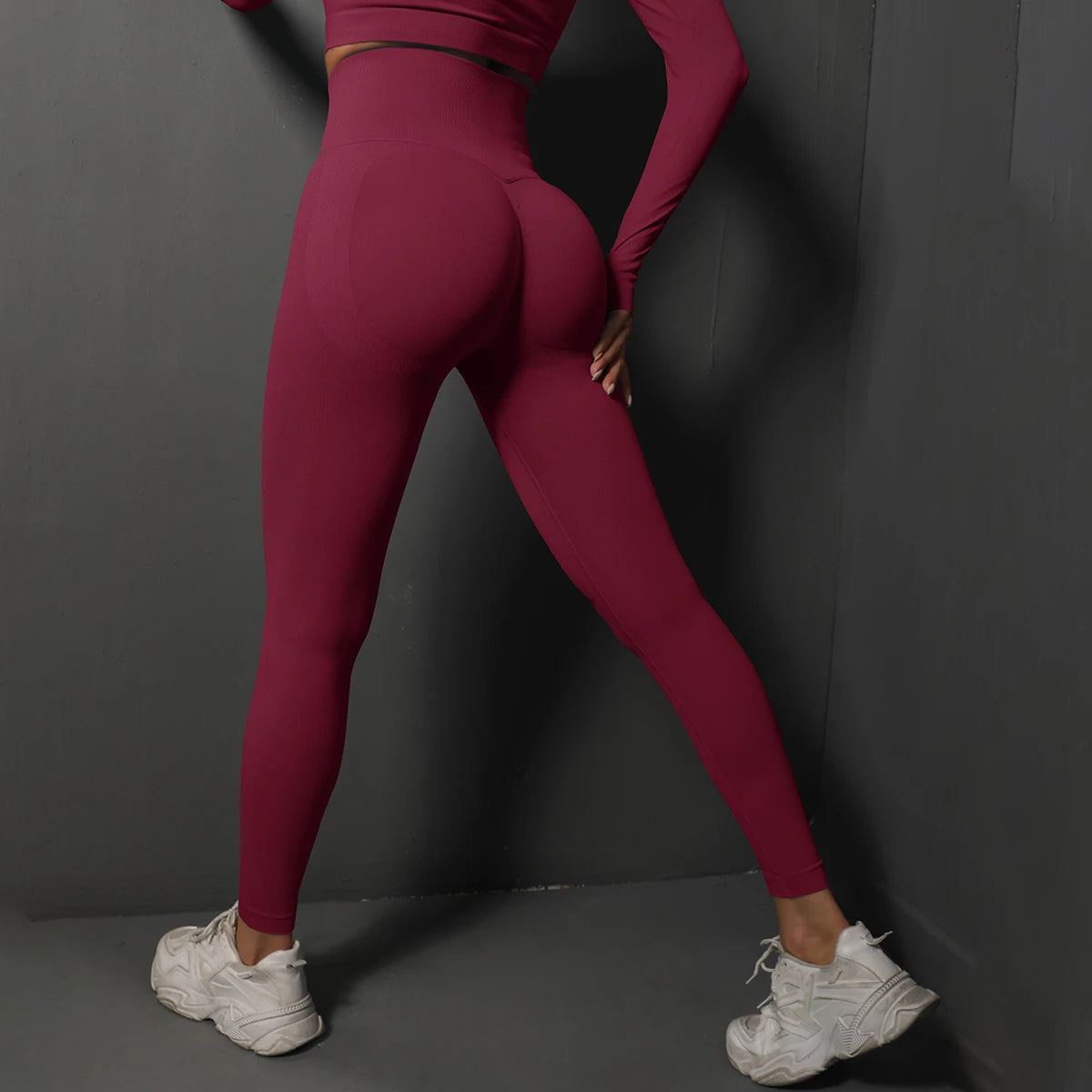 Booty Lifting Gym Leggings Seamless High Waist