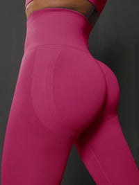 Booty Lifting Gym Leggings Seamless High Waist