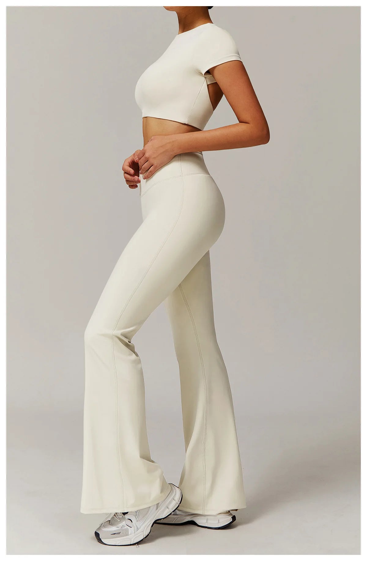High Waist Wide leg booty lifting Leggings