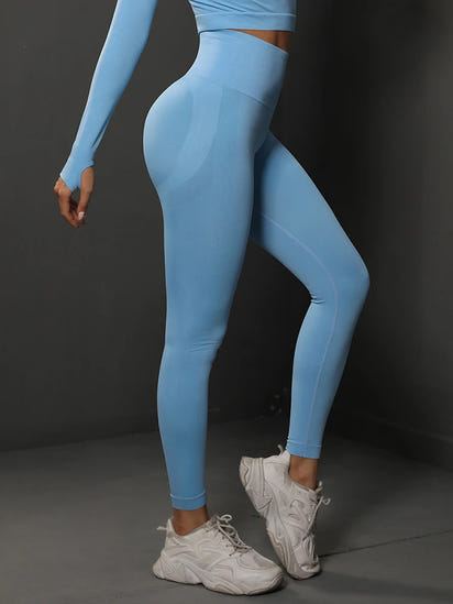 Booty Lifting Gym Leggings Seamless High Waist