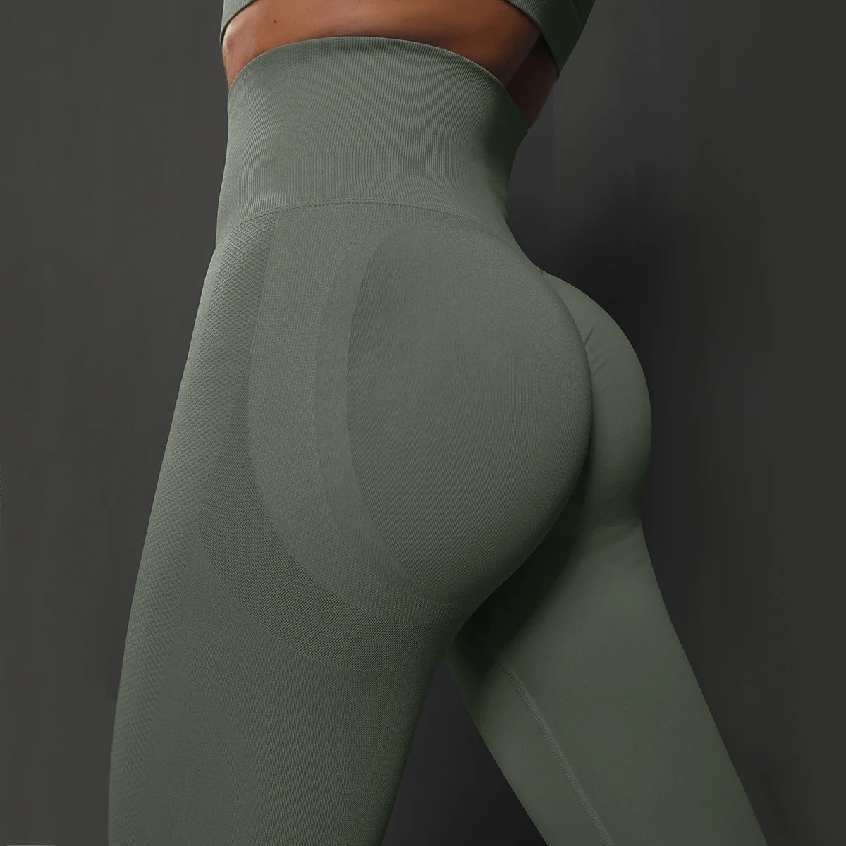 Booty Lifting Gym Leggings Seamless High Waist